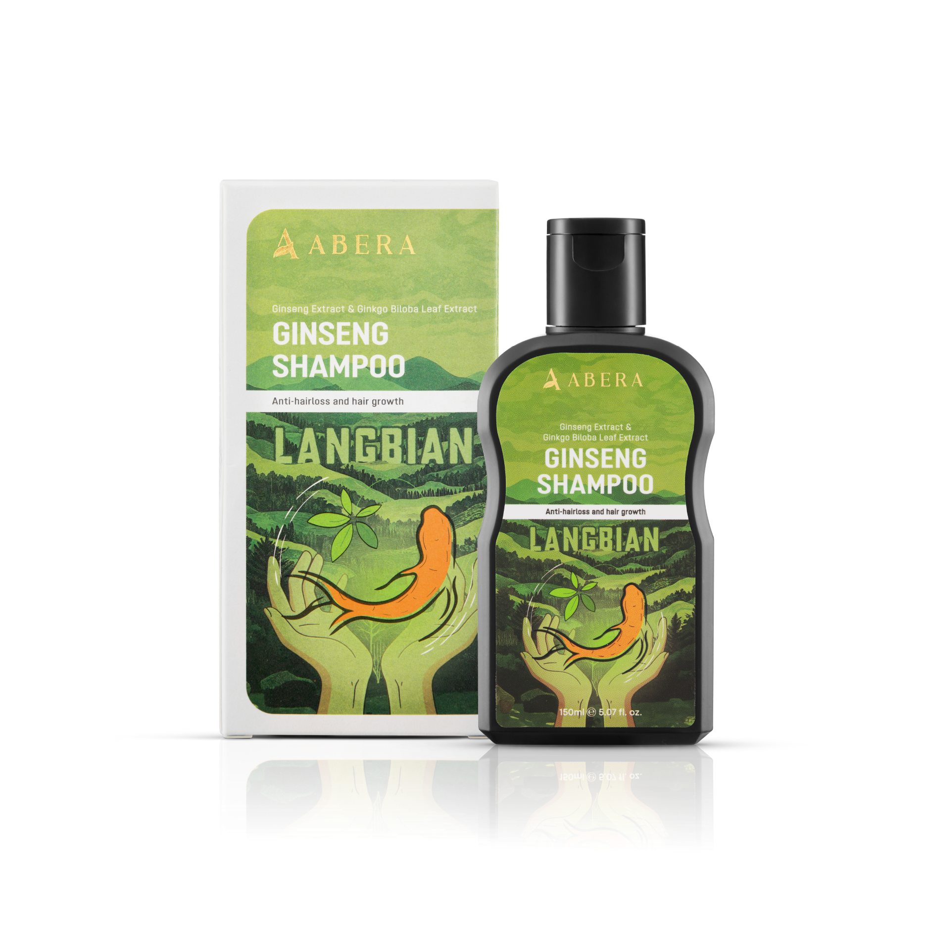 แชมพู Abera กระตุ้นการงอกของเส้นผม